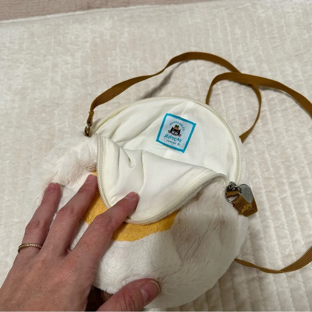 RETIRED Jellycat Amusables Hard Boiled Egg Bag - Picture 4 of 4